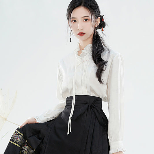 Women's Fashion Casual Horse-face Skirt