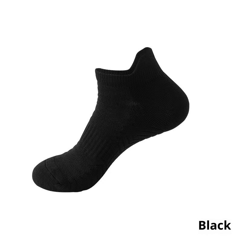 Outdoor Cycling Running Socks Quick-drying Breathable Solid Color Sports Socks