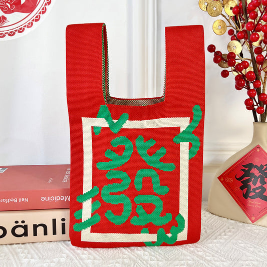 Large Capacity Lucky Fortune Handbag