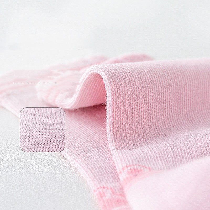 Pure Color Baby Handmade Boneless Tube Socks