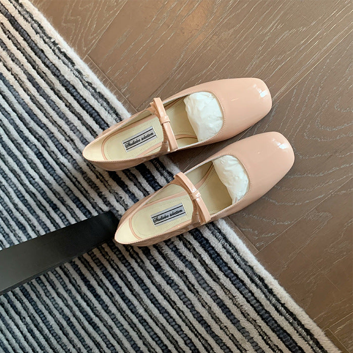 Women's Bow Shallow Mouth Mary Jane Shoes