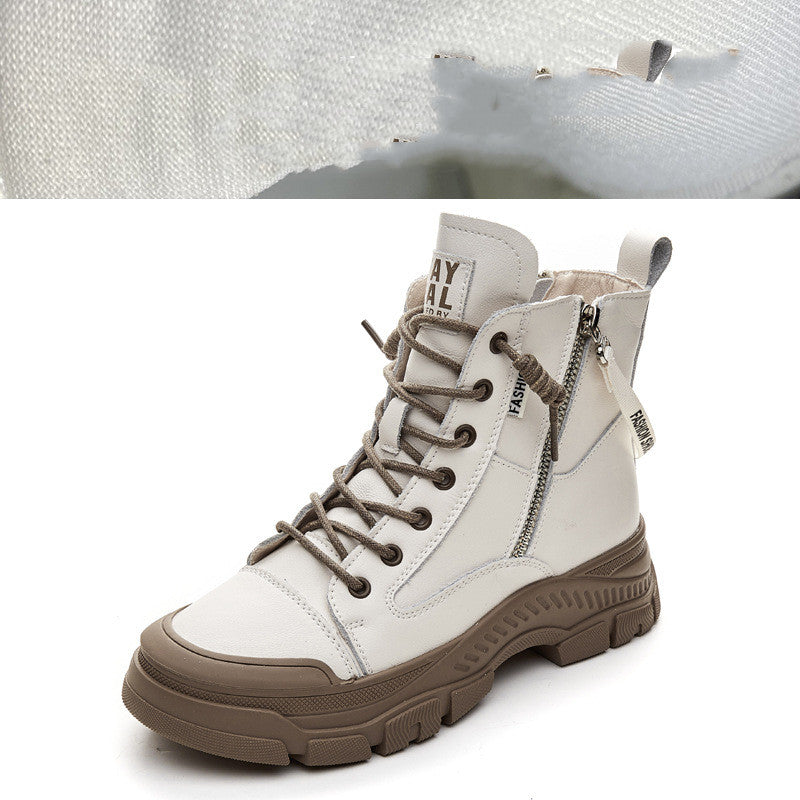 All-match Casual Single Lining Women's Short Boots Women's Shoes