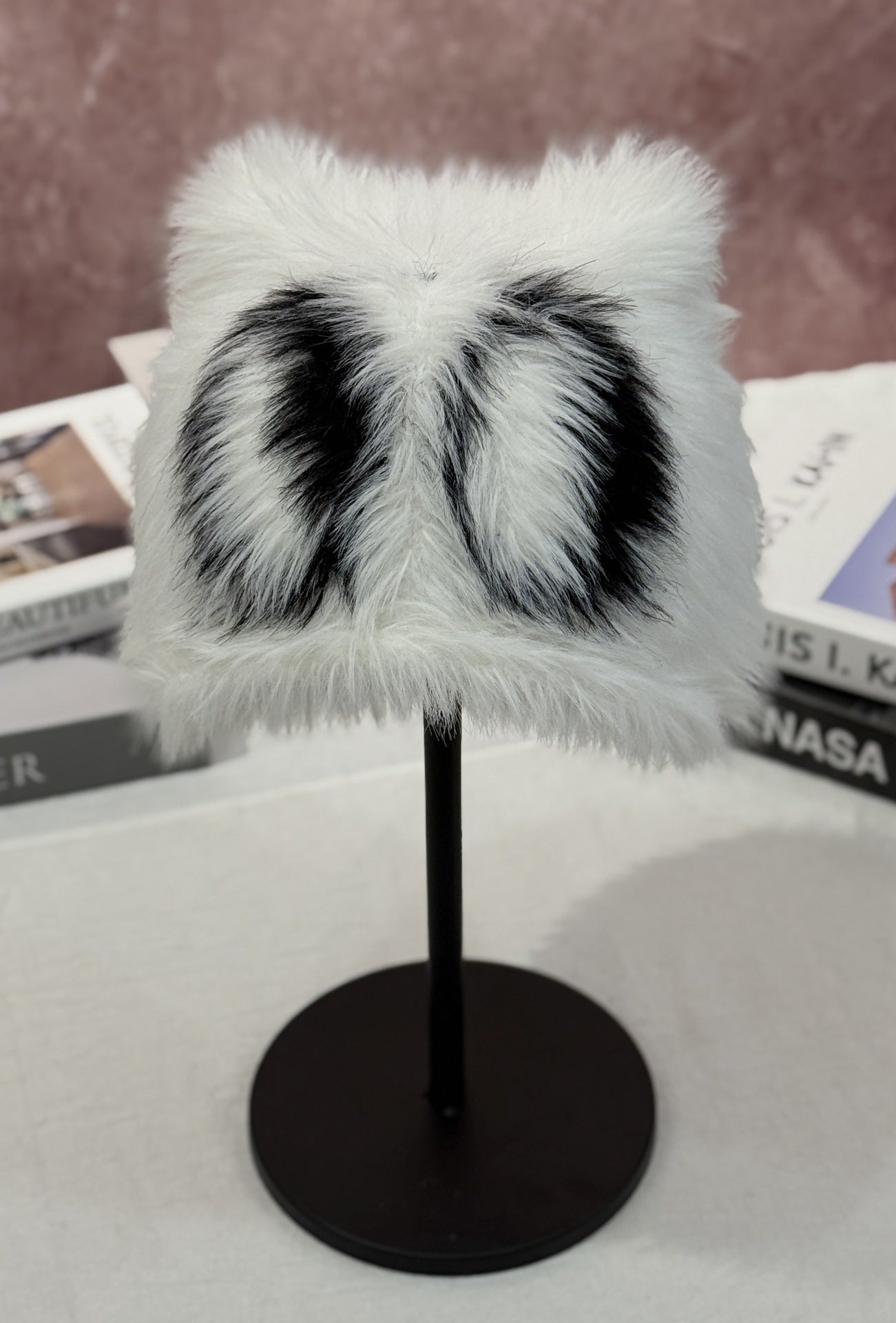 Personalized Anti-Mink Oversized Beanie For FallWinter Knitted Hat