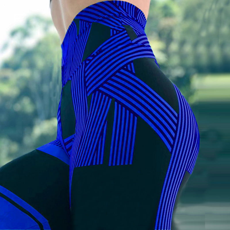 Fashion Yoga Pants Women's Digital Print