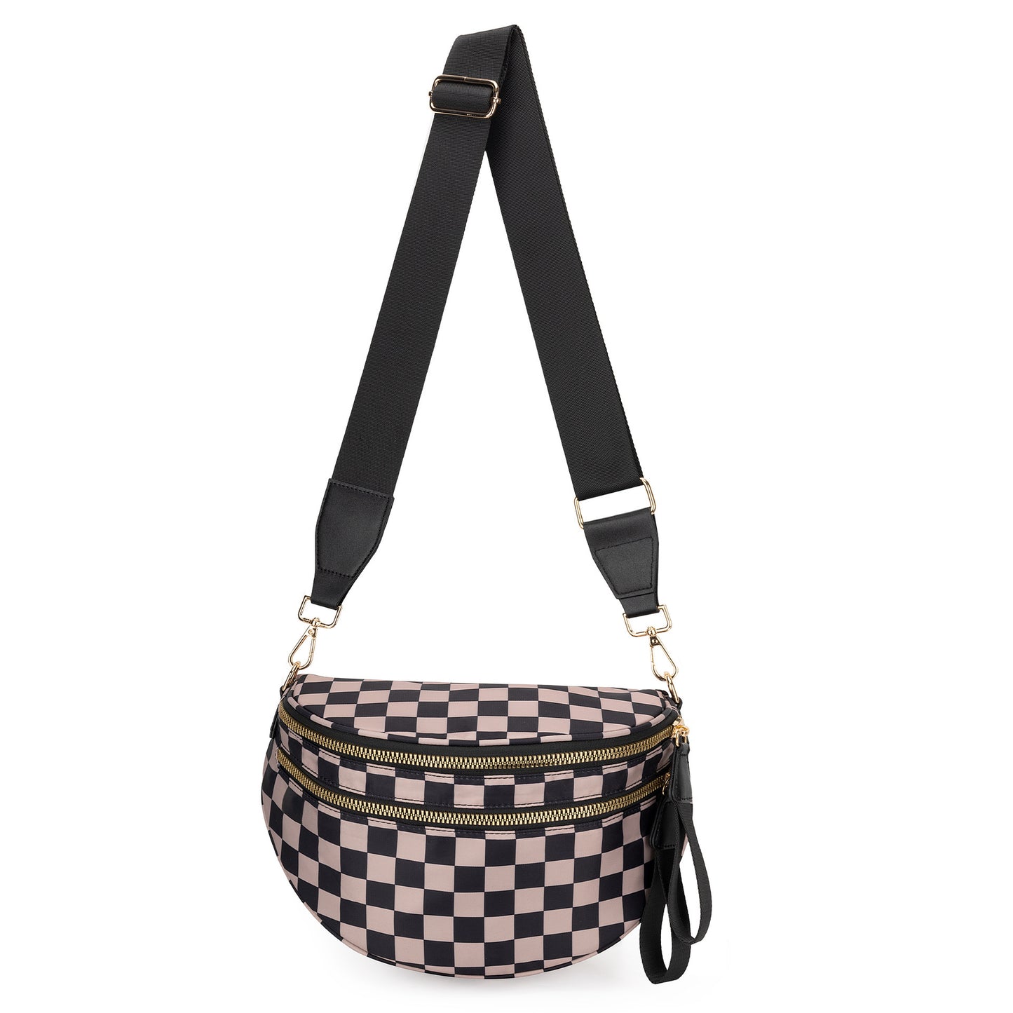 Womens Stylish Versatile High Capacity Oxford Cloth Crossbody Bag