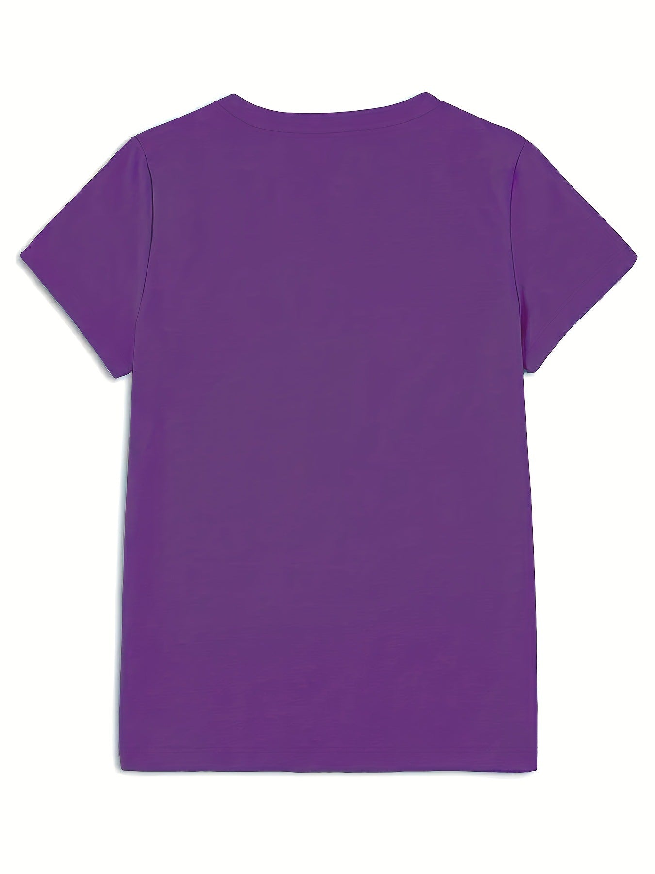 Womens Casual Short-sleeve Crew Neck In Vibrant Colors
