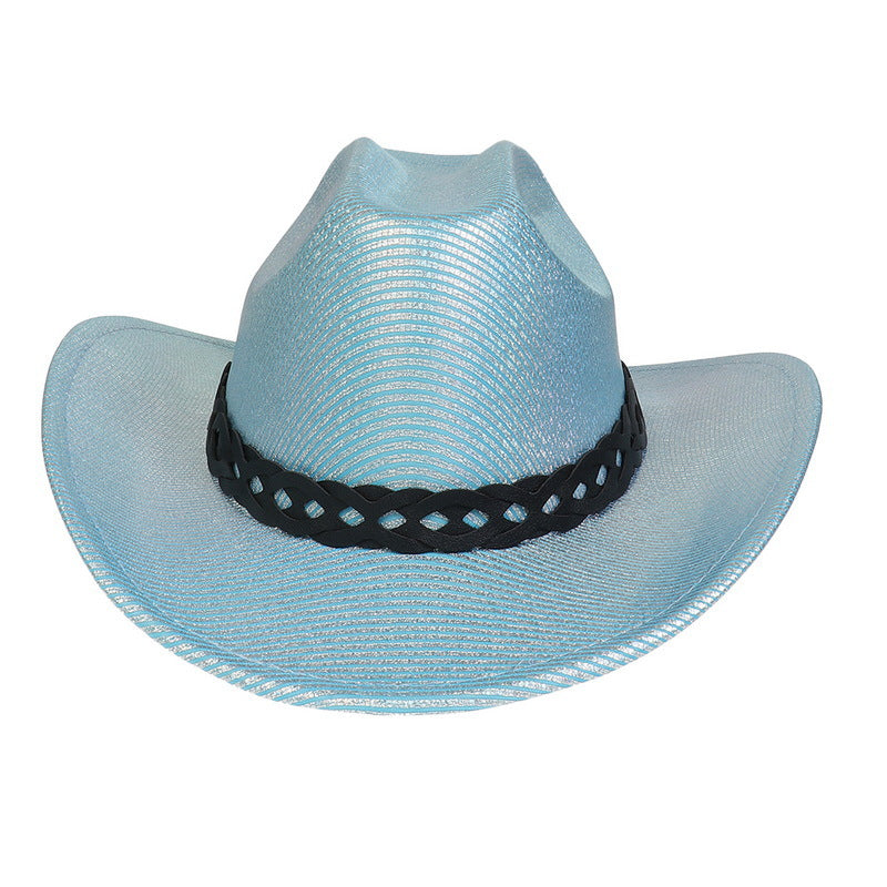 Perlemors Cowboyhat Bold Fest Topper Performance Rekvisitter Kasket