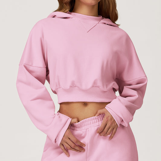Casual Loose All-matching Women's Outdoor Running Fitness Sportswear Sweater