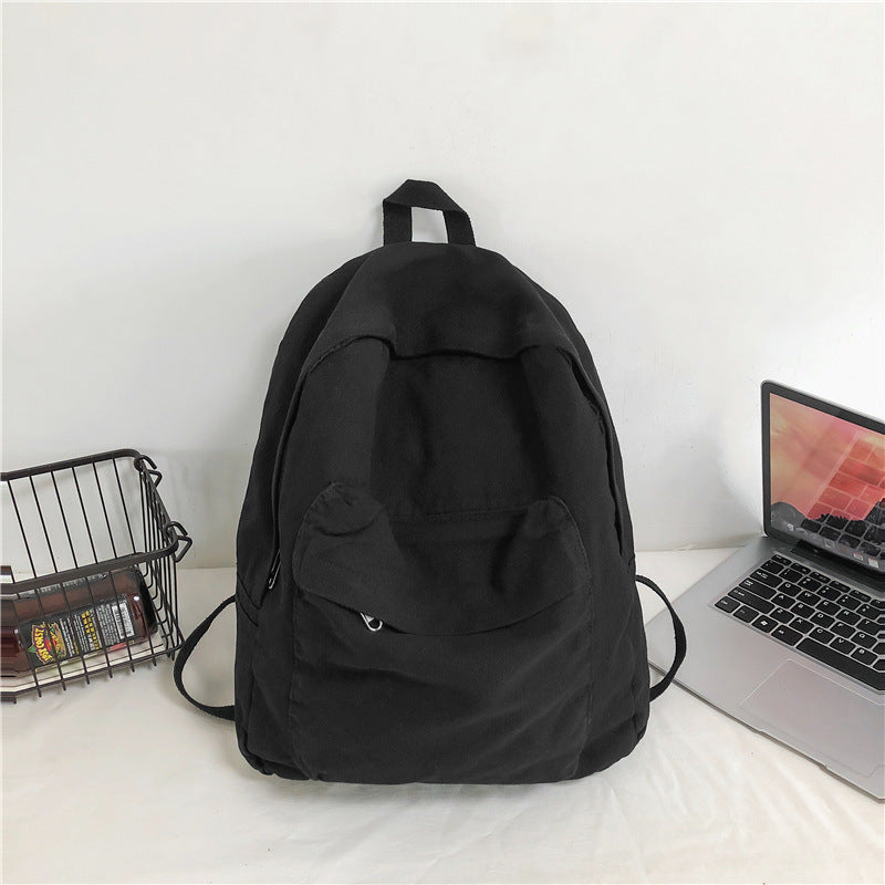 Leisure Backpack Women's Washable Canvas