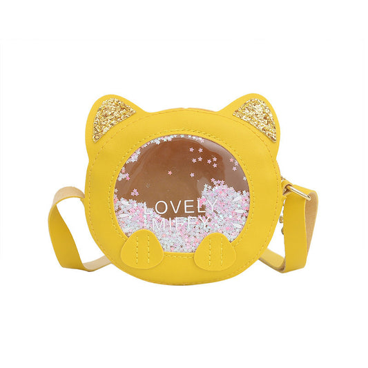 Sød Pige Mode Møntpung Prinsesse Mini Rød Skuldertaske Baby Messenger Bag