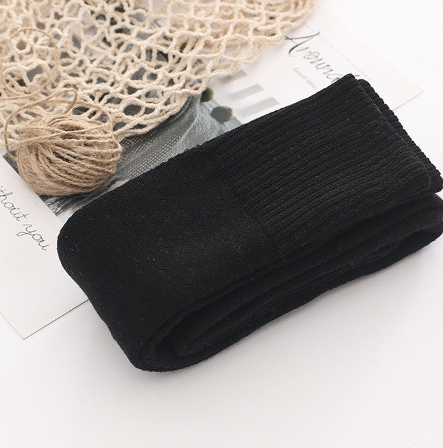 Women's Japanese College Style Terry Knee Socks Warm