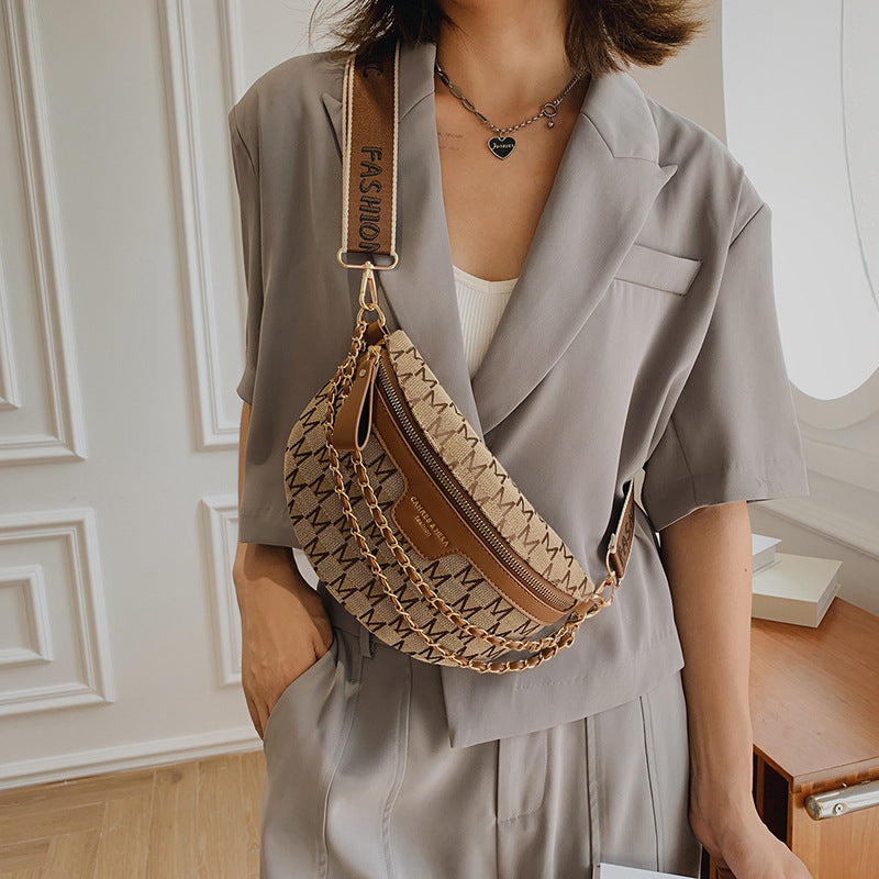 Women's Shoulder Crossbody Summer Casual Versatile Small Waist Bag