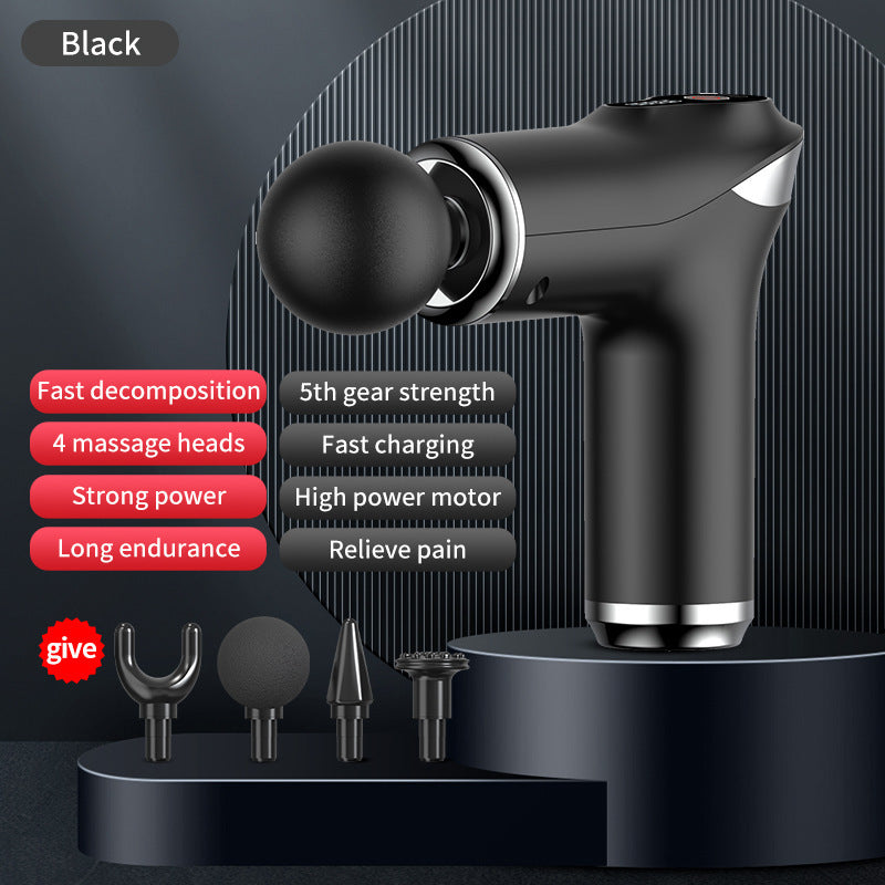 Ny Fascia Gun Fitness Elektrisk Slagpistol Muskelafslappende Massager