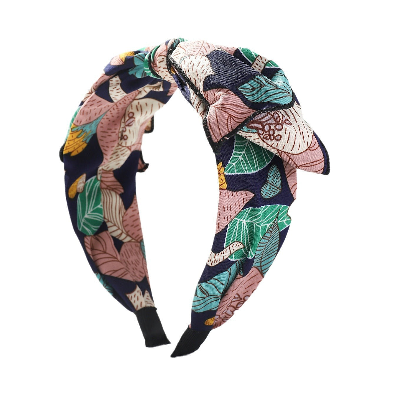 New Floral French Fashion Printed Hair Bow Hair