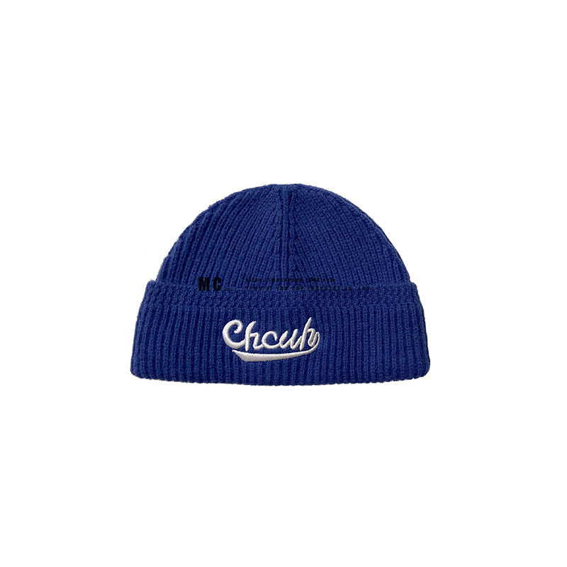 Women's Embroidered Letters Knitted Hat