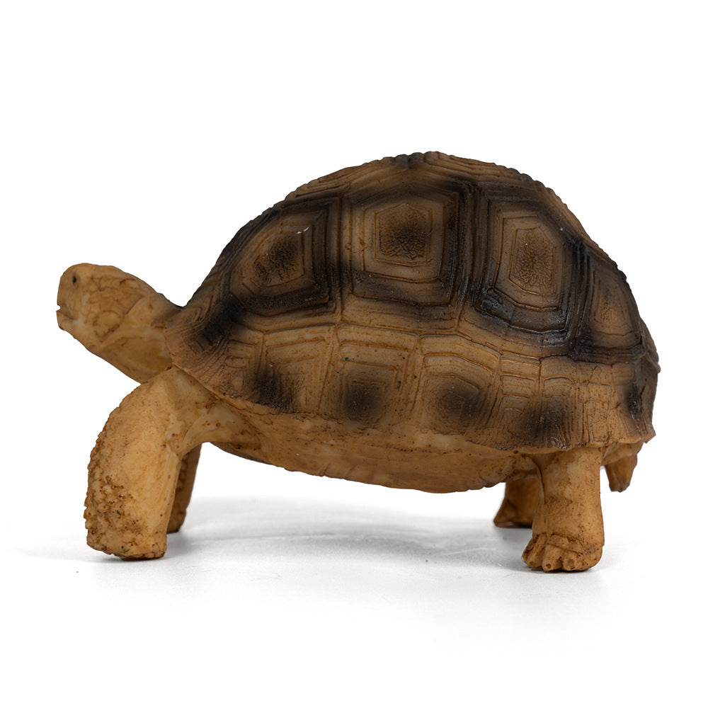 Resin Ornamental Figurine For Pet Turtle Tanks, Designed To Mimic A Brazilian Turtle Habitat