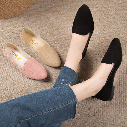 Women's Fashion Casual All-matching Flat Shoes