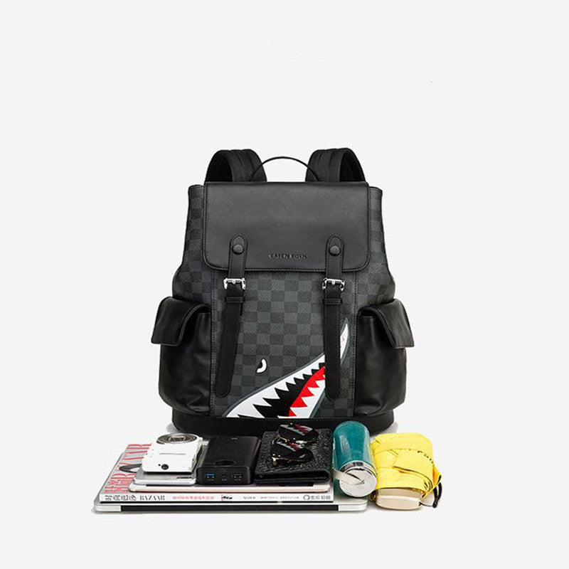 New Fashion Trend Korean Version Casual Large Capacity Backpack