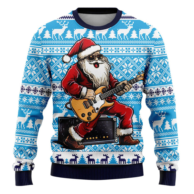 printed Ugly Christmas Sweater For Men 3D