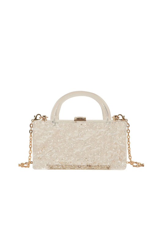 Fashion New Transparent Acrylic Jelly Bag Women