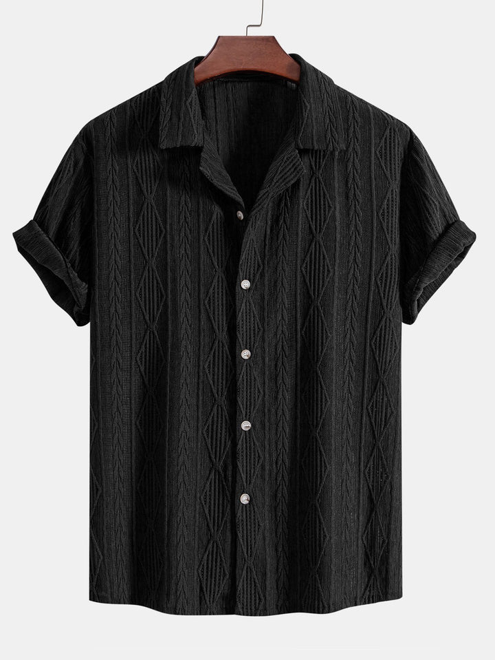 Men's Casual Loose Multi-color Beachwear Cotton And Linen