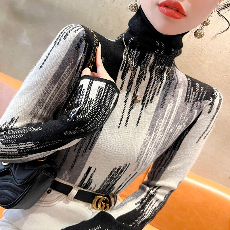 Chic Top Knitted Sweater Base Layer Innerwear