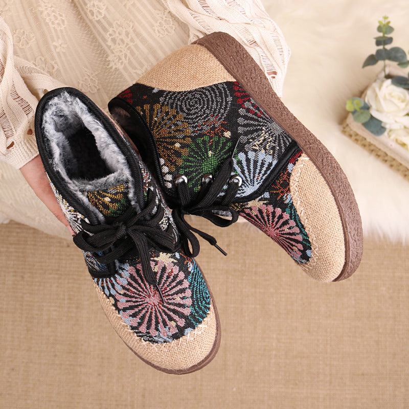 Women's Winter Cloth Shoes Non-slip