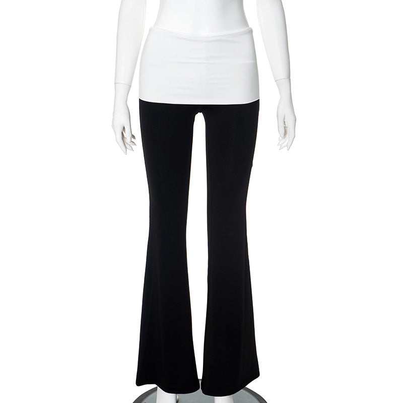 XINGX Printed Straight Casual Pants For Women