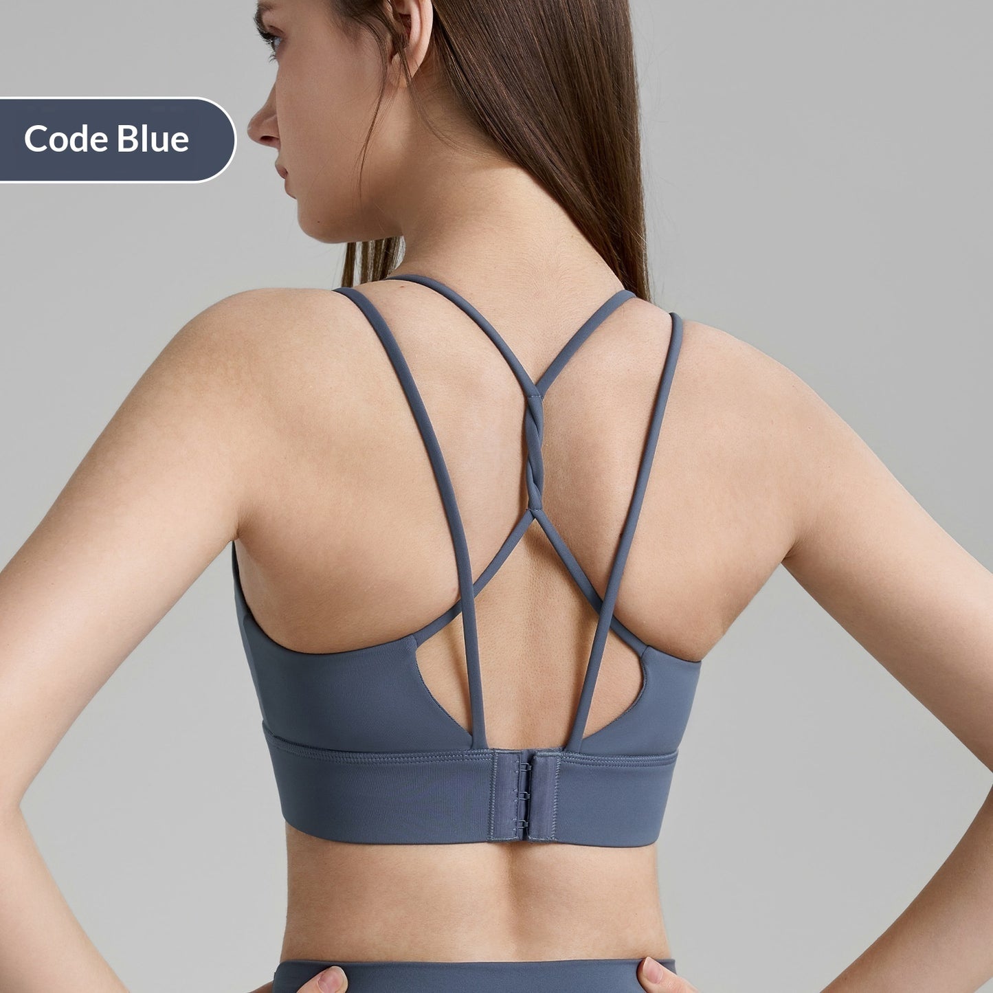 Medium-intensity Exercise Women's U-neck Double-strap Yoga Vest