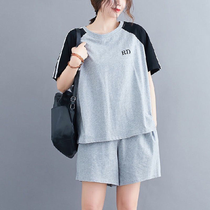 Women's Slimming Shorts Two-piece Set