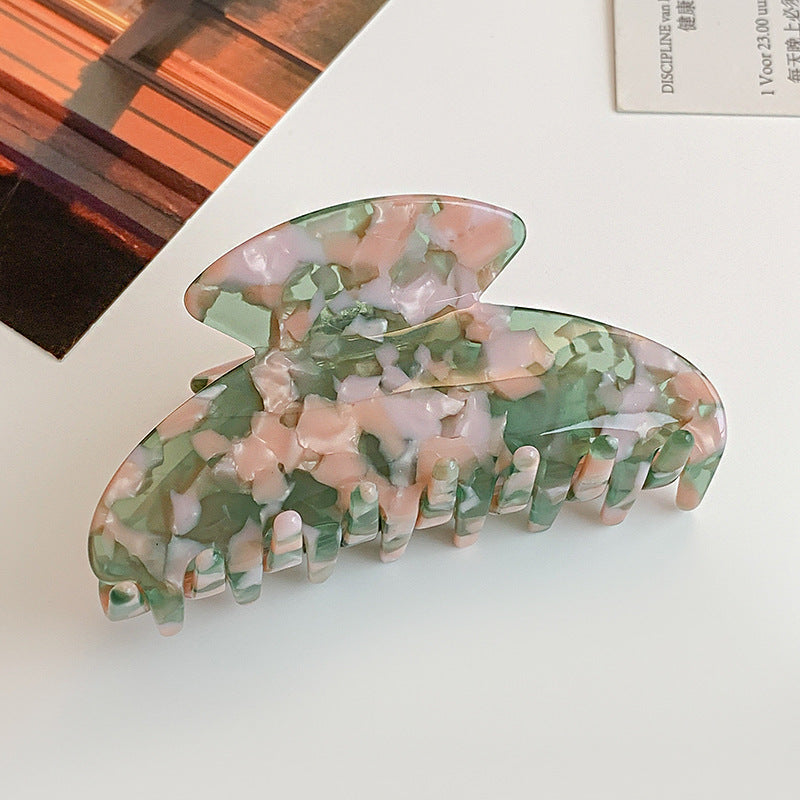 Acetic Acid High-end Leopard Print Hair Clip