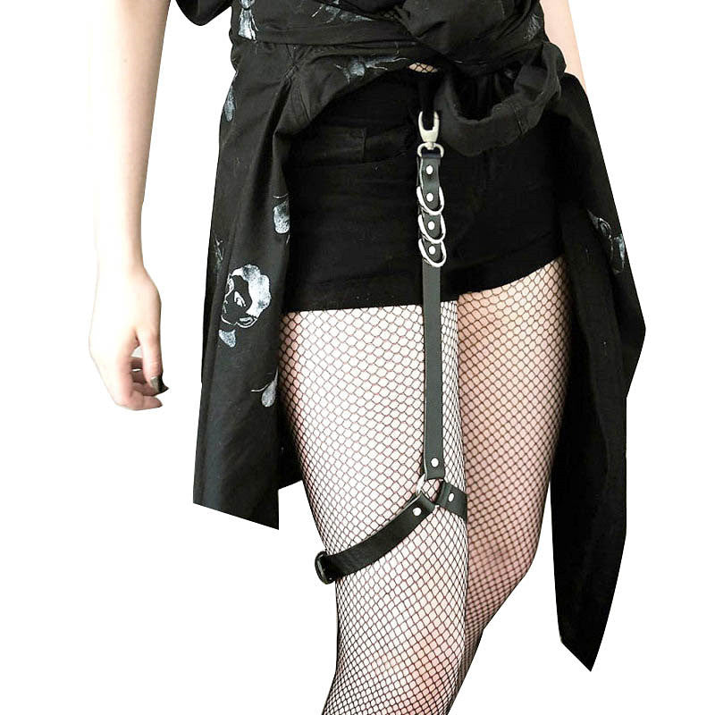 Multi-layer Cross-wrapped Hook And Removable Elastic Leg Loop