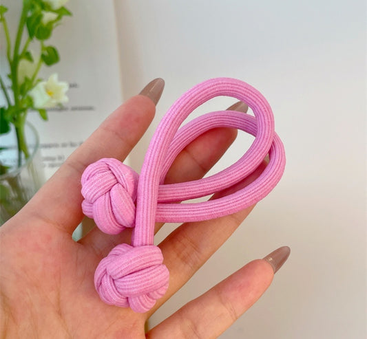 Girls' High-end Hair Band With Rubber Band