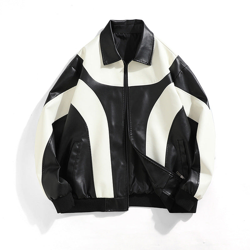 Men's Oversize American Plus Size Locomotive Style Coat