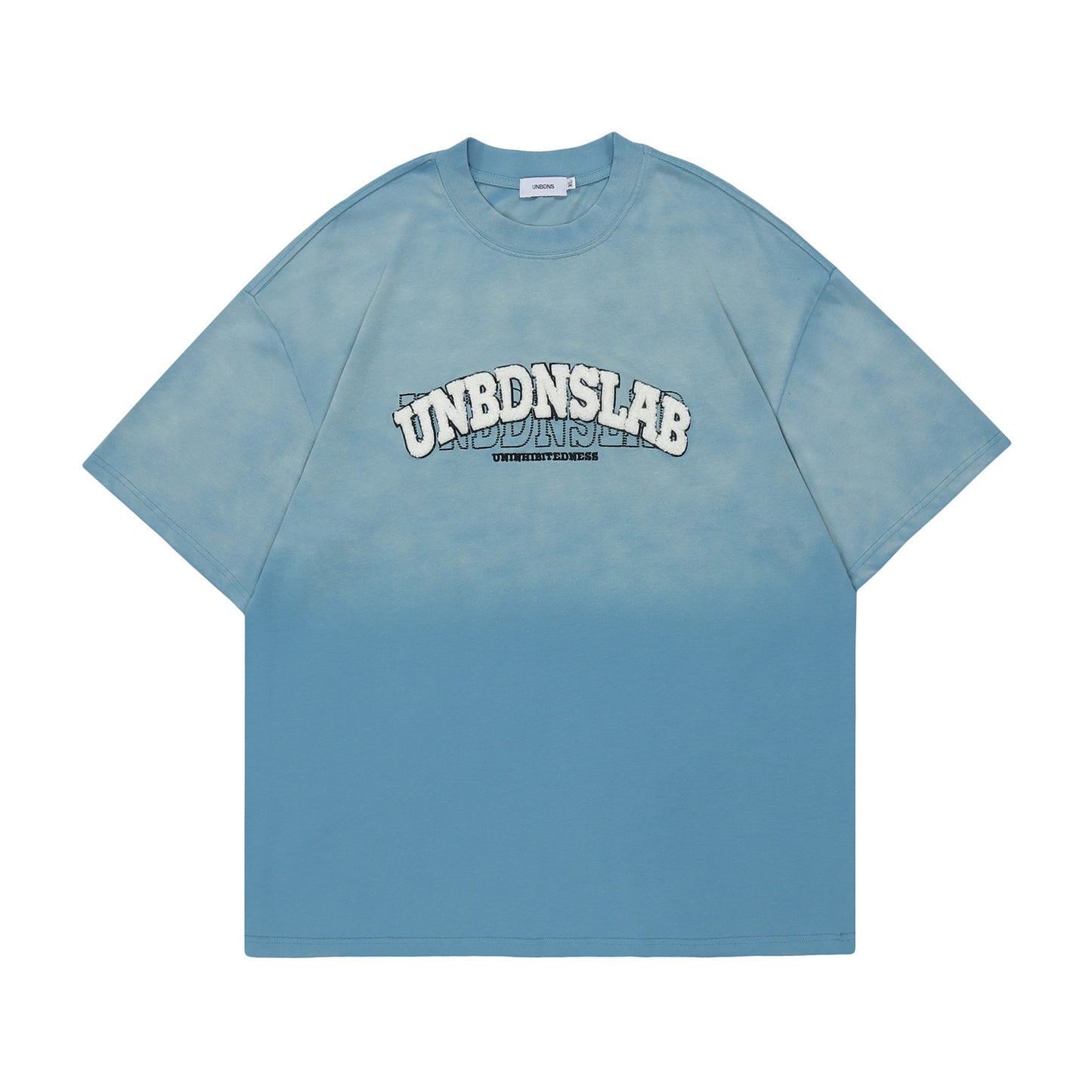 Retro Street Embroidered Letters Special-interest Design Summer Short Sleeve T-shirt