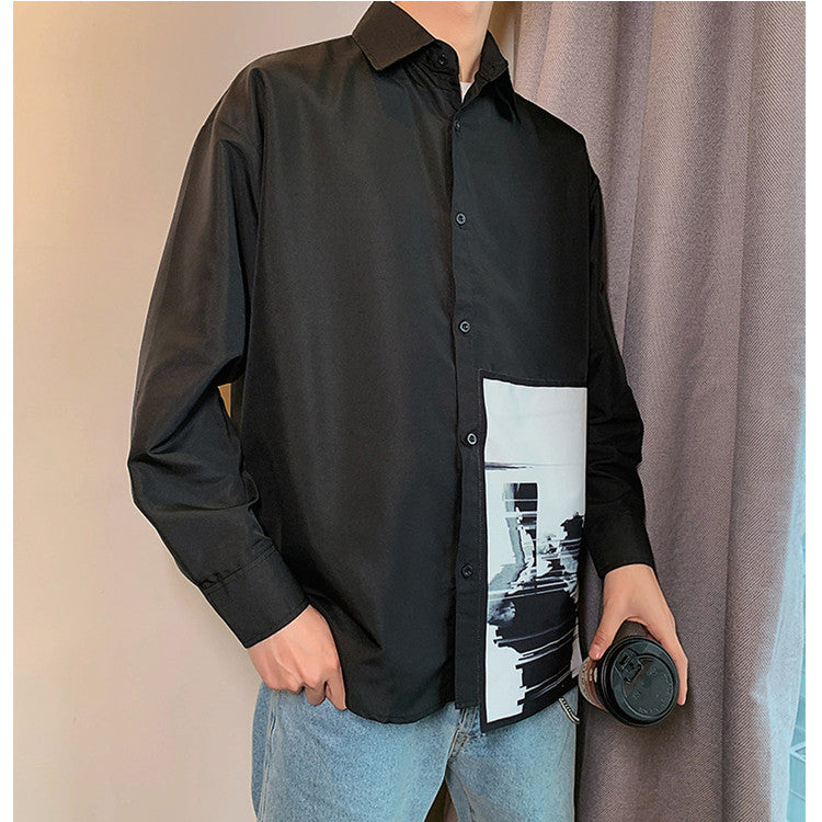 Youth Hong Kong Casual Loose Shirt