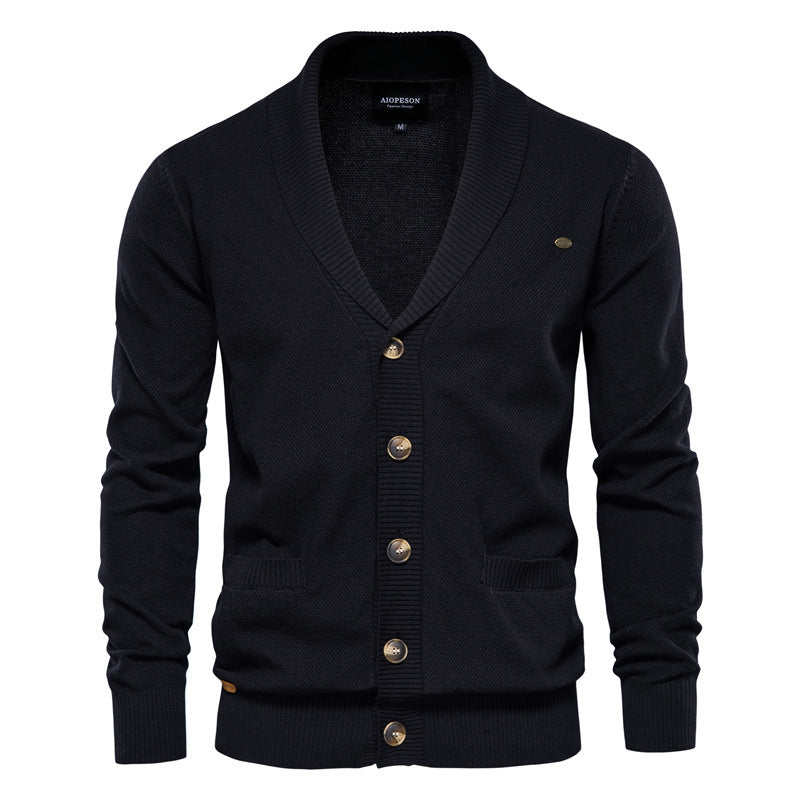 New European Code Men's Sweater Men's Sweater Coat