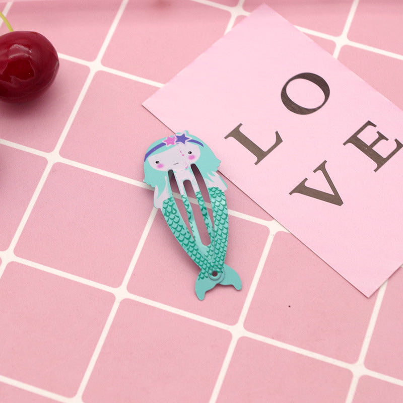 Paint Fruit Barrettes Color Printing Watermelon Strawberry