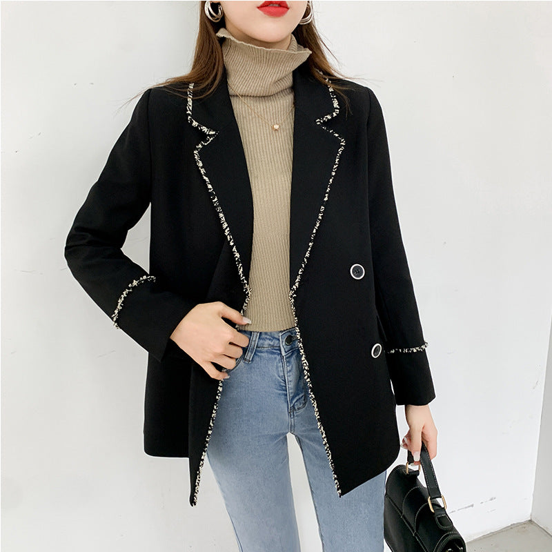 Women's Tassel Loose Fried Street Suit Jacket