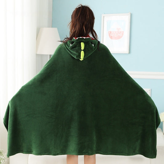 Shawl Cloak Robe Air Conditioning Blanket Lazy Blanket Pajamas