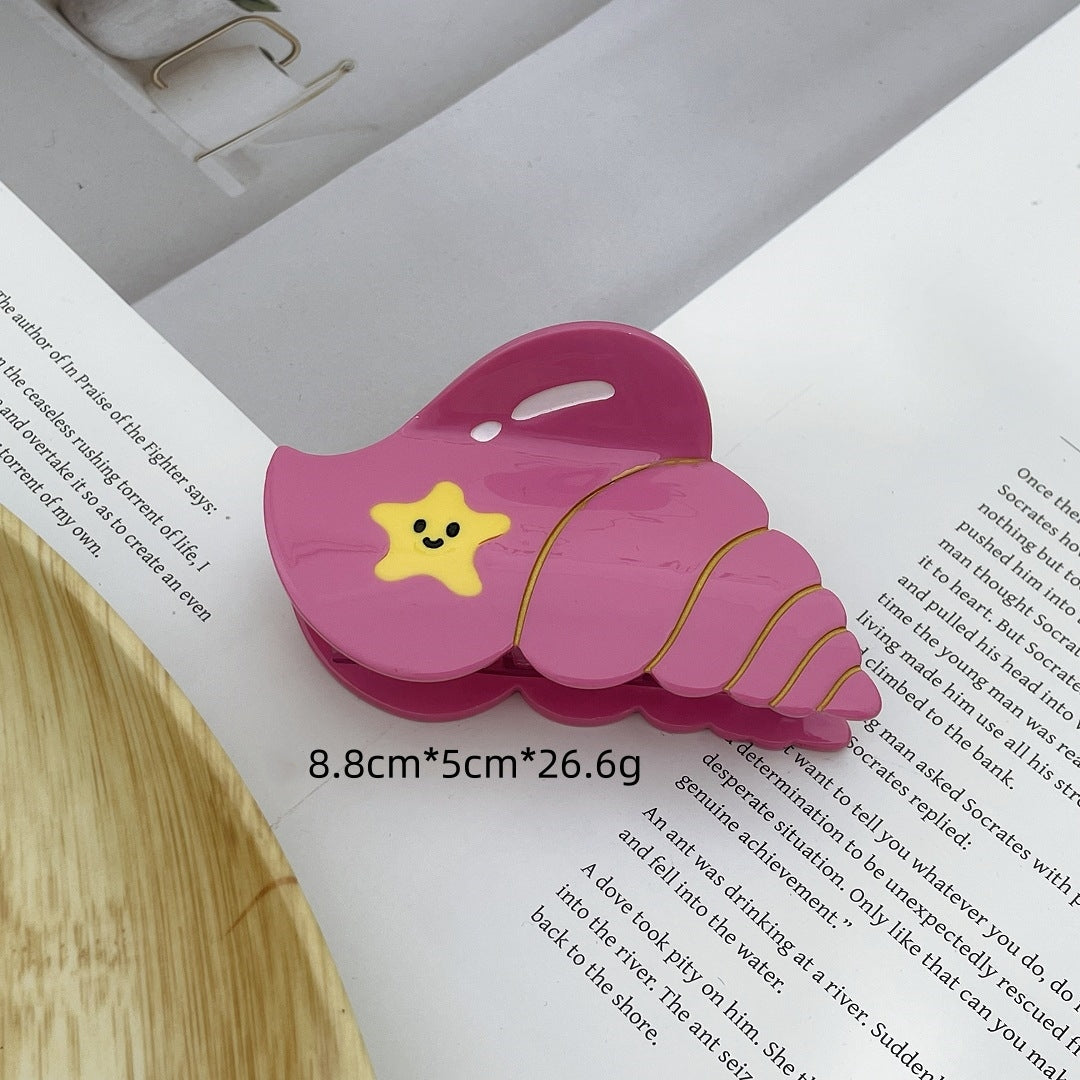 Special-interest Design Conch Whale Acetic Acid Grip
