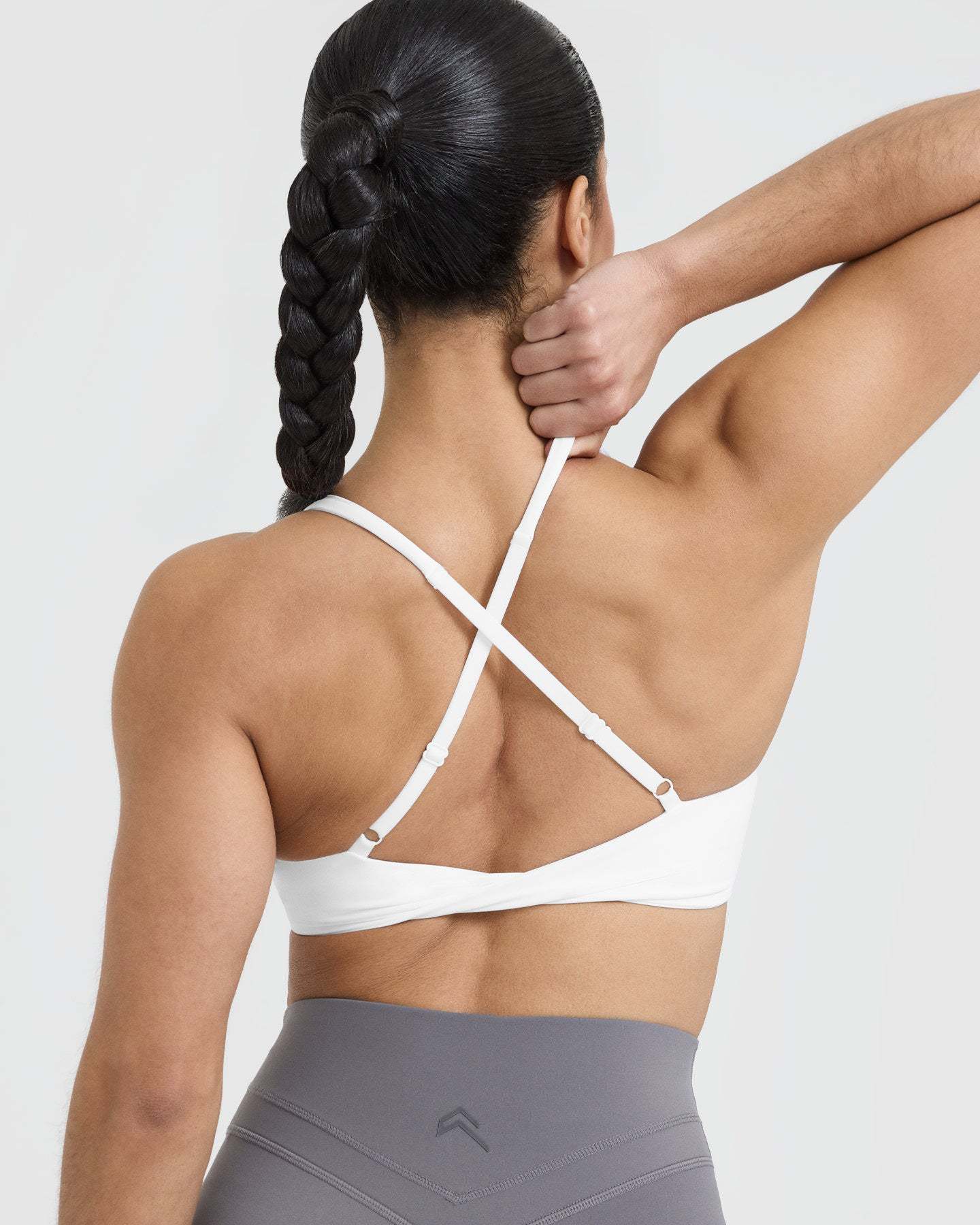 Sports Collar Cross Twist Strap Fitness Yoga Double-sided Brocade Vest