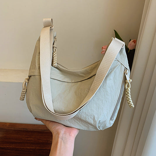 Fashion Simple Korean Style Large Capacity Tote Crossbody Women's Bag