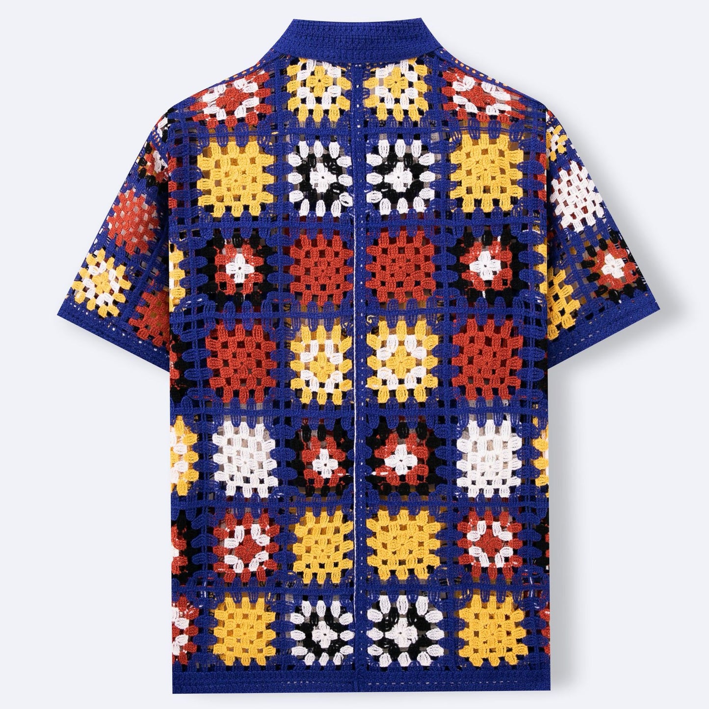 Hand Crocheting Knitwear Hollow Shirt