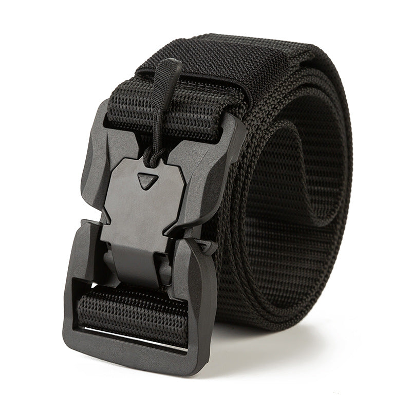 Magnetic Buckle Tactical Belt Men's Multifunctional Outdoor Belt