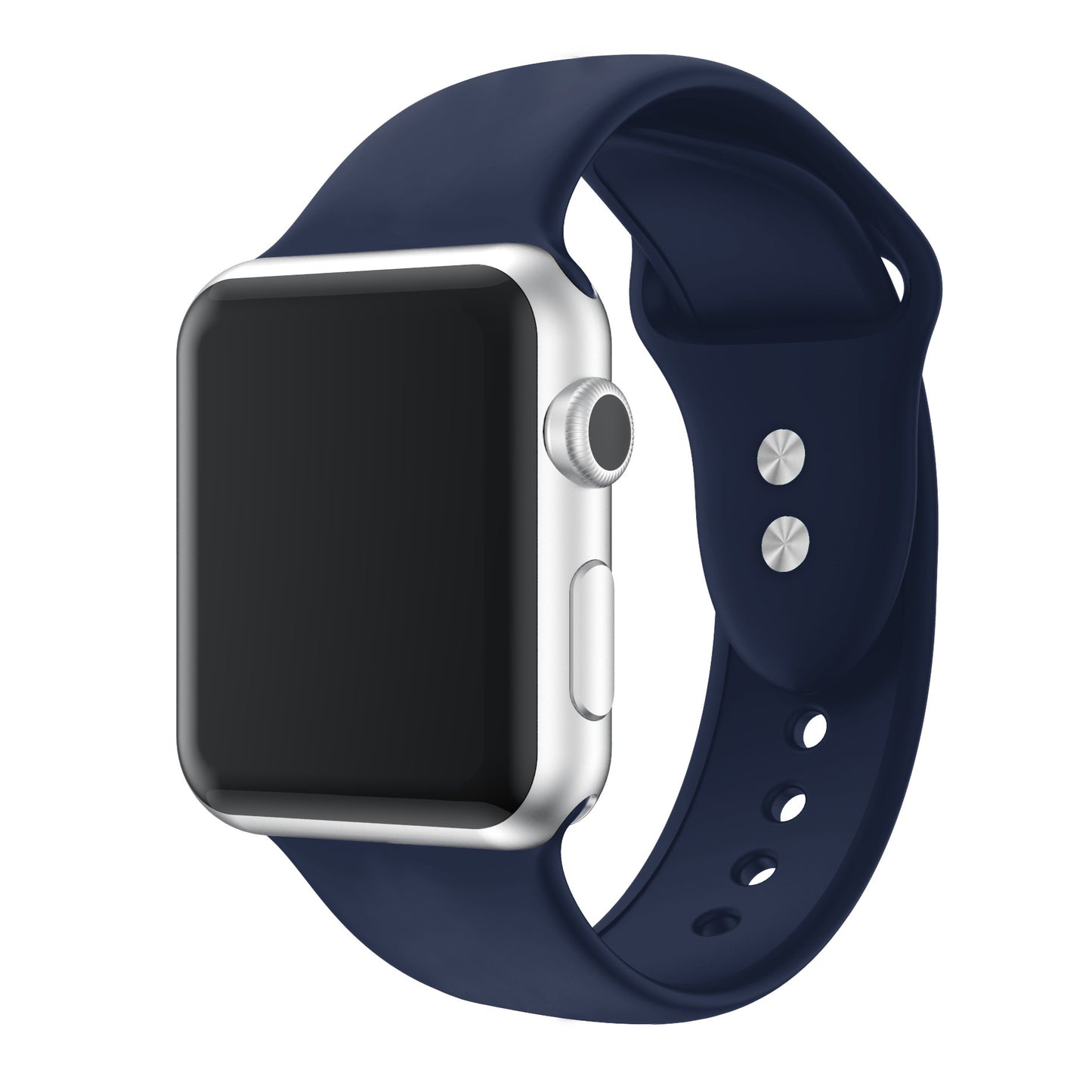 Watch Double Nail Silicone Watch Strap