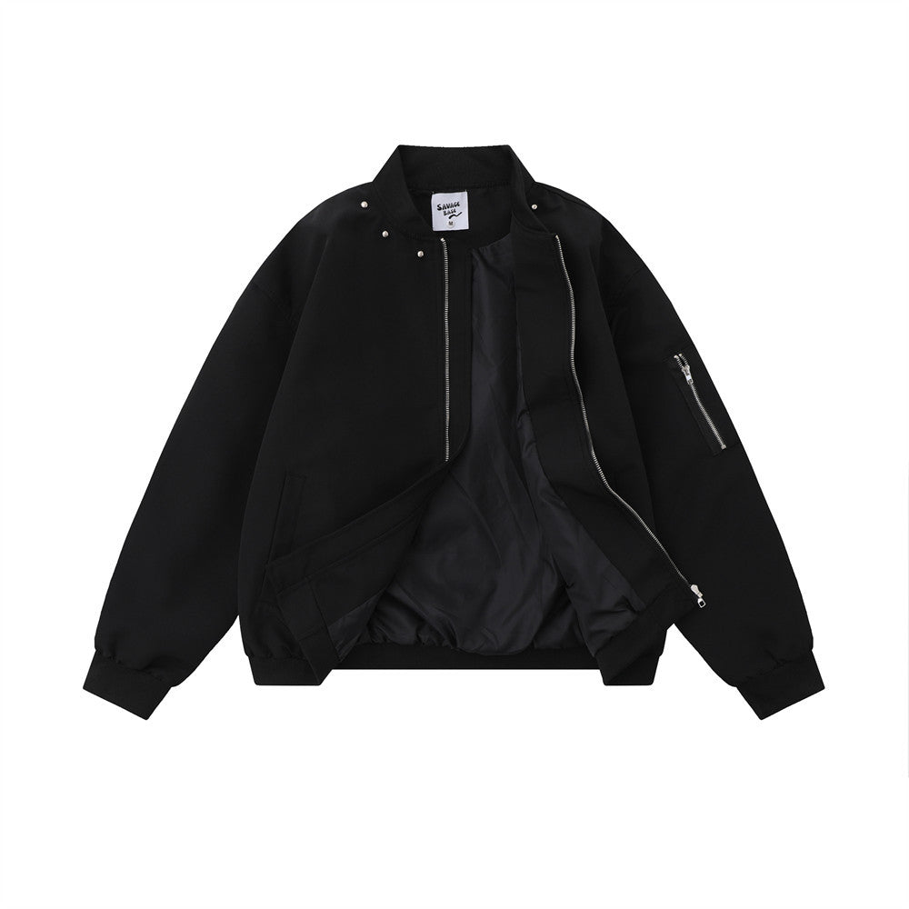 Loose Baseball Uniform American Men's Jacket