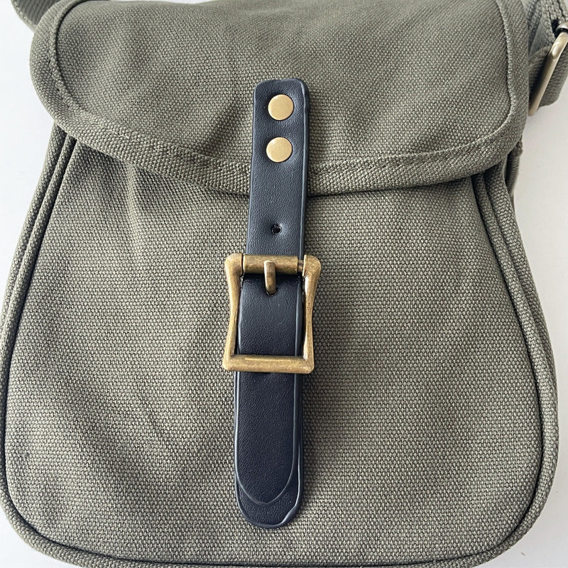 Kunstnerisk Nationalstil Ny Student Crossbody Retro Afslappet Lærredstaske