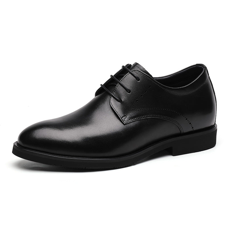 Men's Leather Top Layer Cowhide British Style Leather Shoes