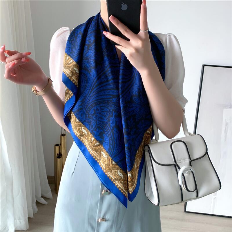 Fashion Home Color Leopard Twill Scarf